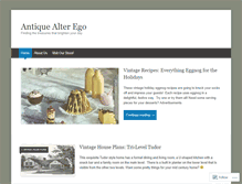 Tablet Screenshot of antiquealterego.com